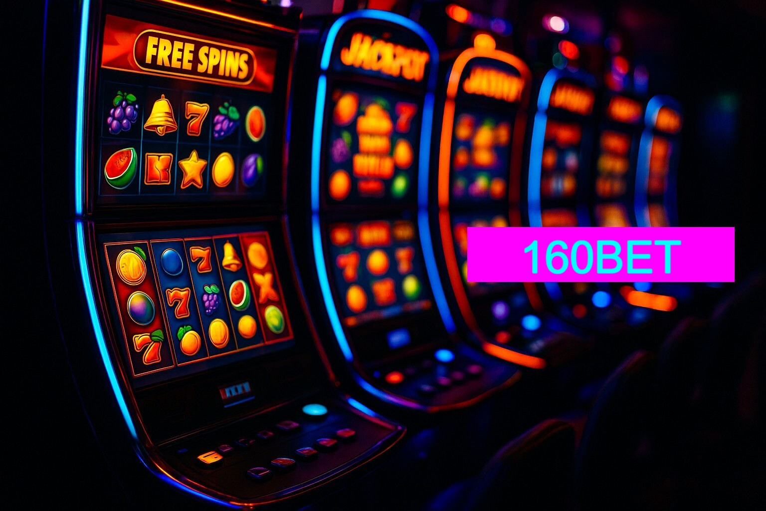 Diversos jogos de caça-níqueis